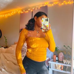 Mustard Yellow Long Sleeve